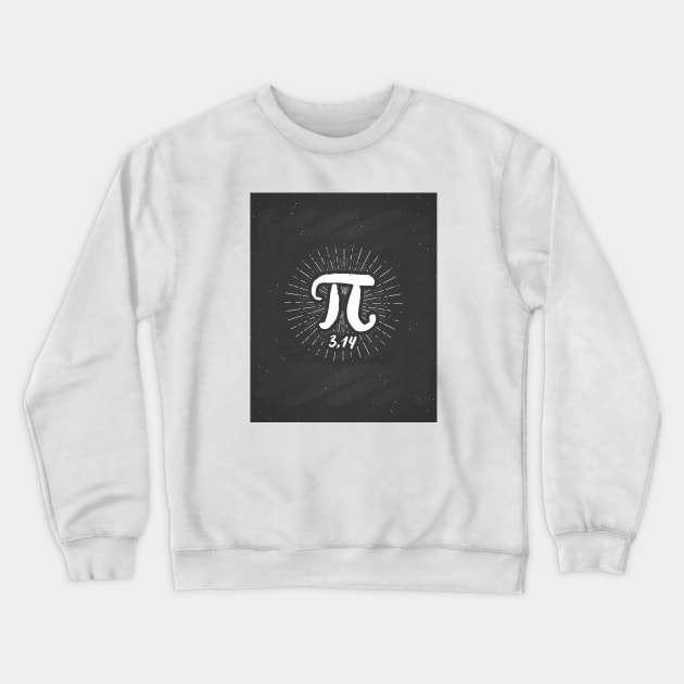 Happy Pi Day No. 1: On March 14th Crewneck Sweatshirt by Puff Sumo